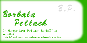 borbala pellach business card